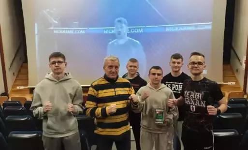 Zdjęcie do Emocje sportowe z Mikołajem Banasiewiczem i pomoc dla Maciusia Pawlaka