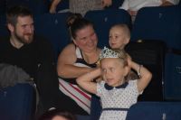 Publiczność w trakcie spektaklu dla dzieci.