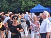 Tańce podczas Odpustu na Świętego Rocha w Lutkówce.