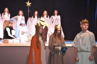 Aktorzy w trakcie Jasełek.