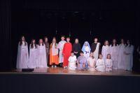 Finałowa scena Jasełek.